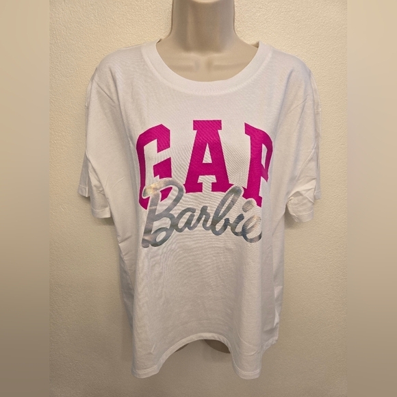 NWT Gap and Barbie Collection Limited Edition Short Sleeve T-Shirt - Picture 1 of 5
